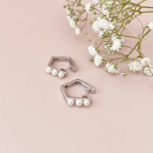 Cercei perle naturale albe argint Trilogy DiAmanti SK22229EL-W-G